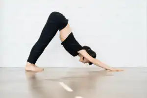 Downward Facing Dog Pose or Parvatasana