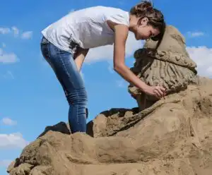 Sand tray therapy