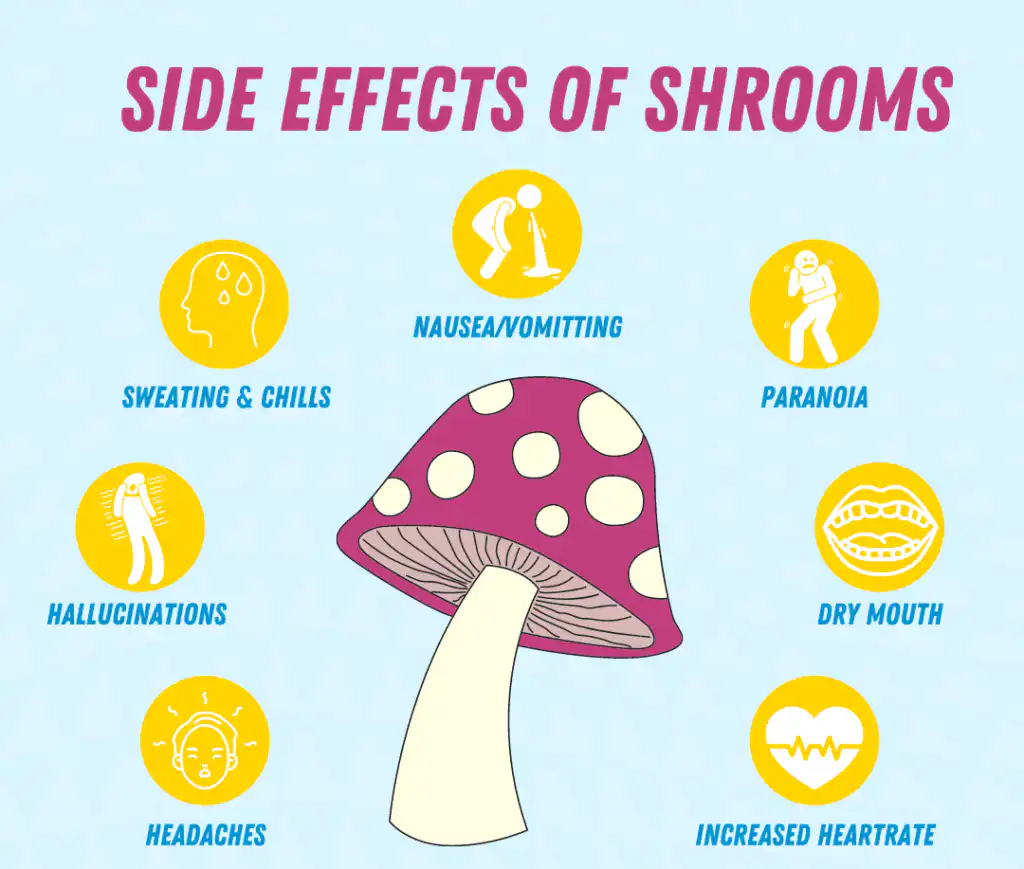 How does addiction to mushrooms