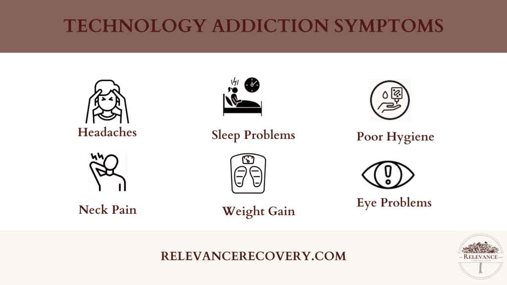 Technology addiction symptoms 