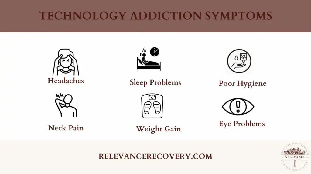 Technology addiction symptoms