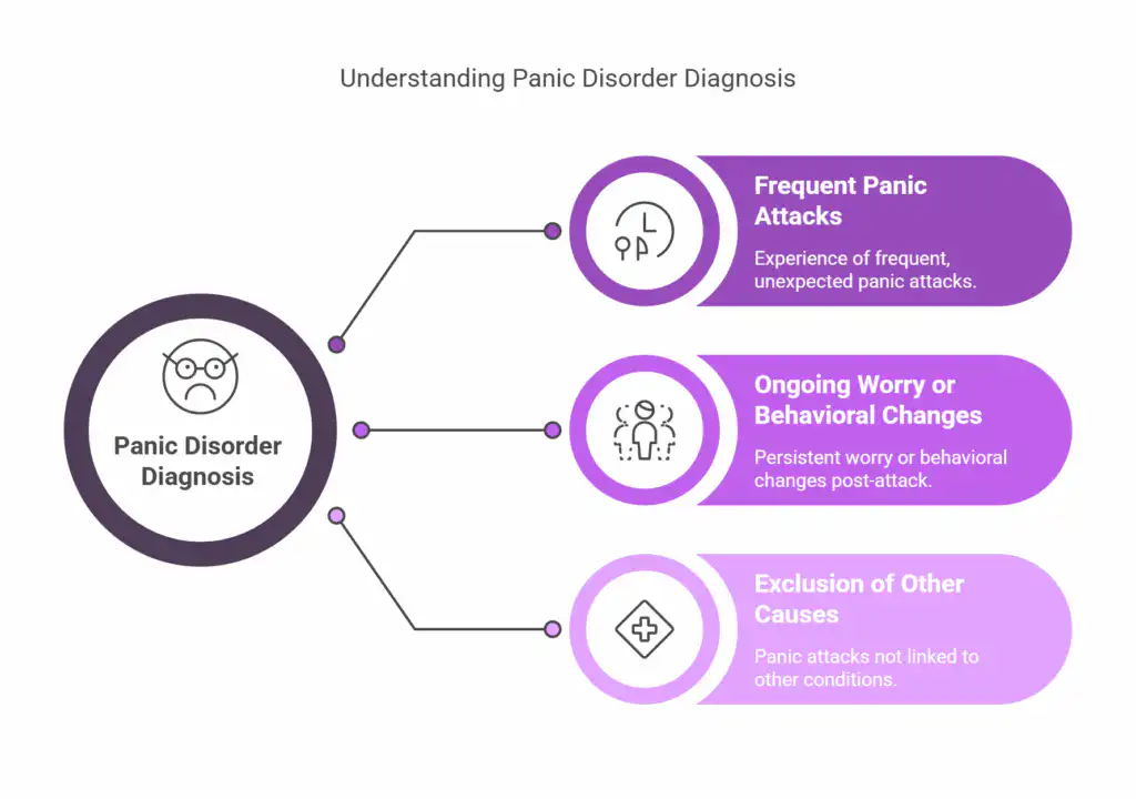 Criteria for diagnosis of panic disorder in Elderly - visual selection
