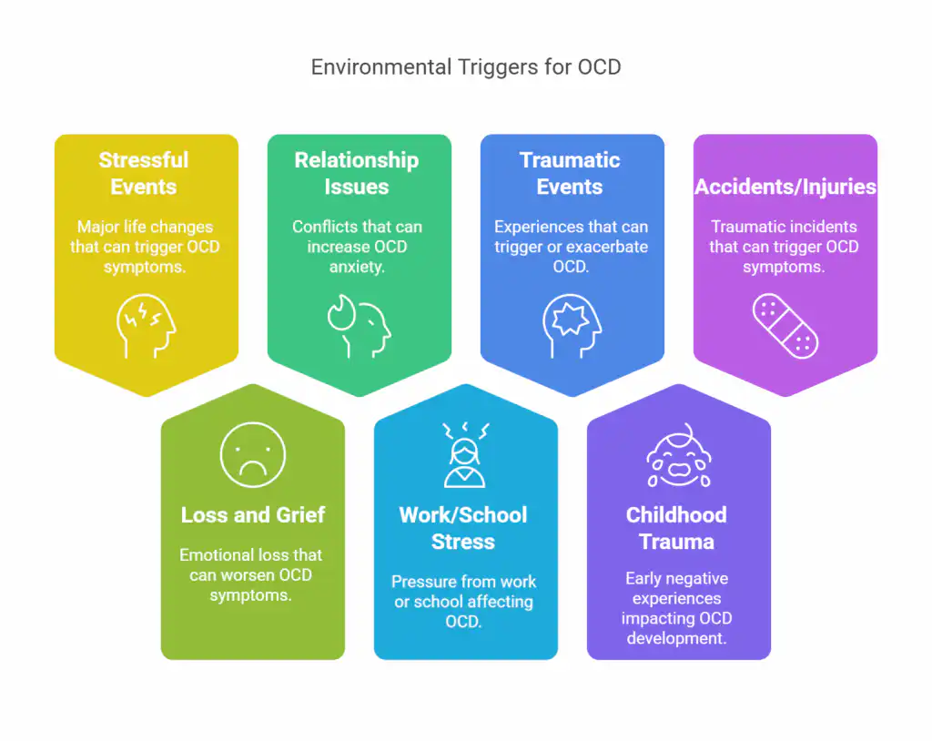 Environmental Triggers That Affect OCD - visual selection